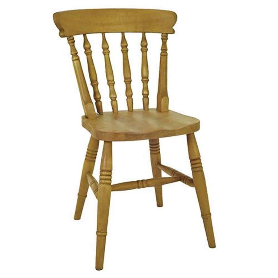 Beech Low Back Spindle Chair